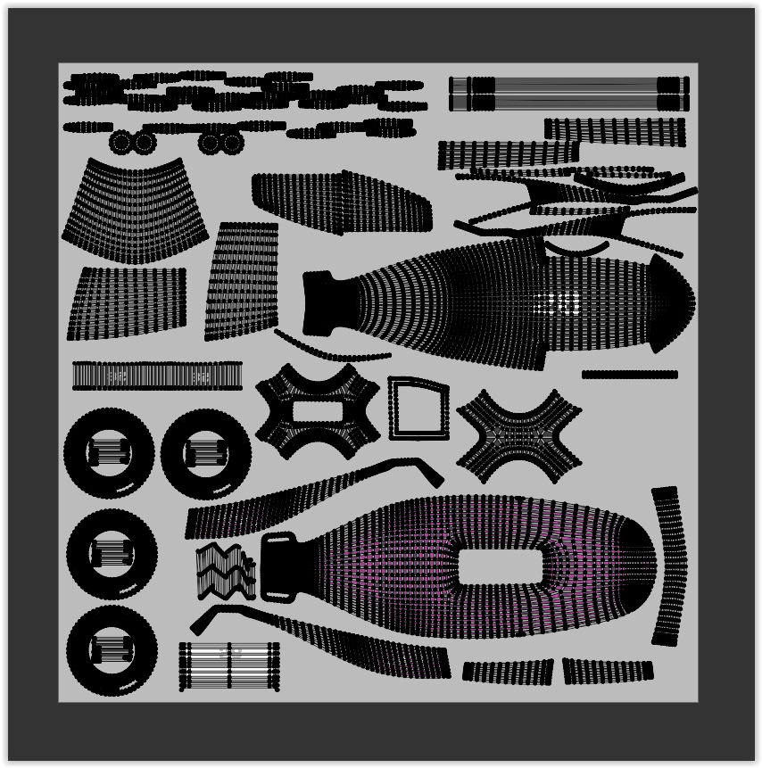 Air taxi 2025 PBR 3D model_8