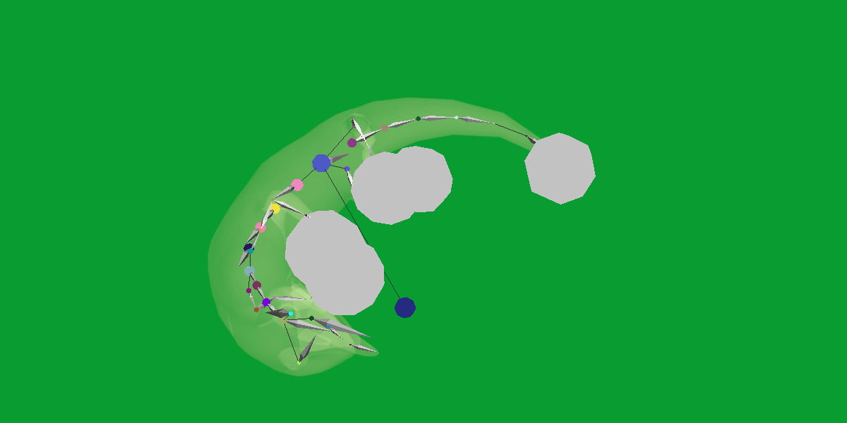 Blue Tongued Skink Low-poly 3D model_5