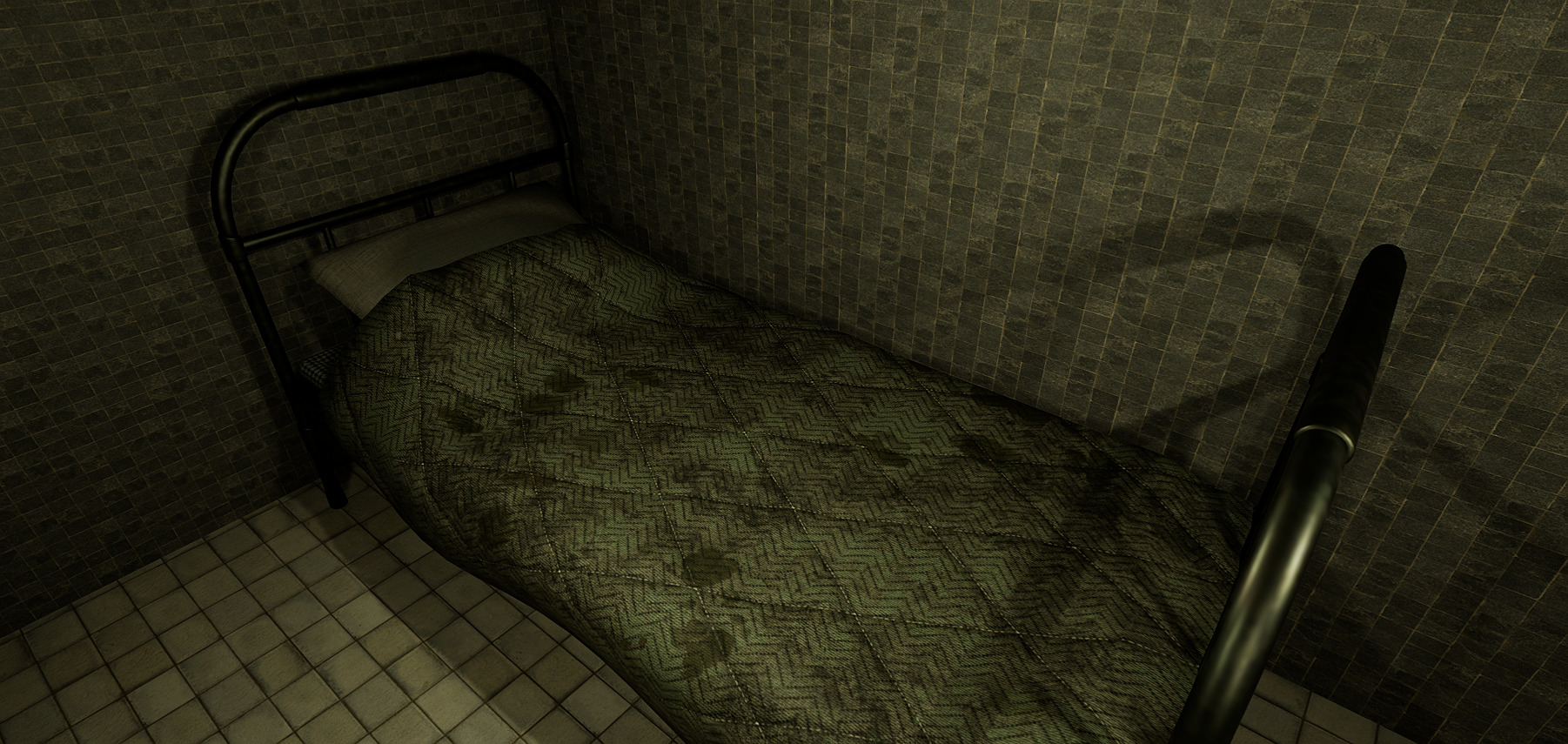 The Darkcell Prison Silent Wards 24 Cell 2 Storey Facility 3D model_4