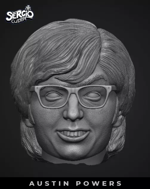 Austin Powers - Mike Myers 3D print model