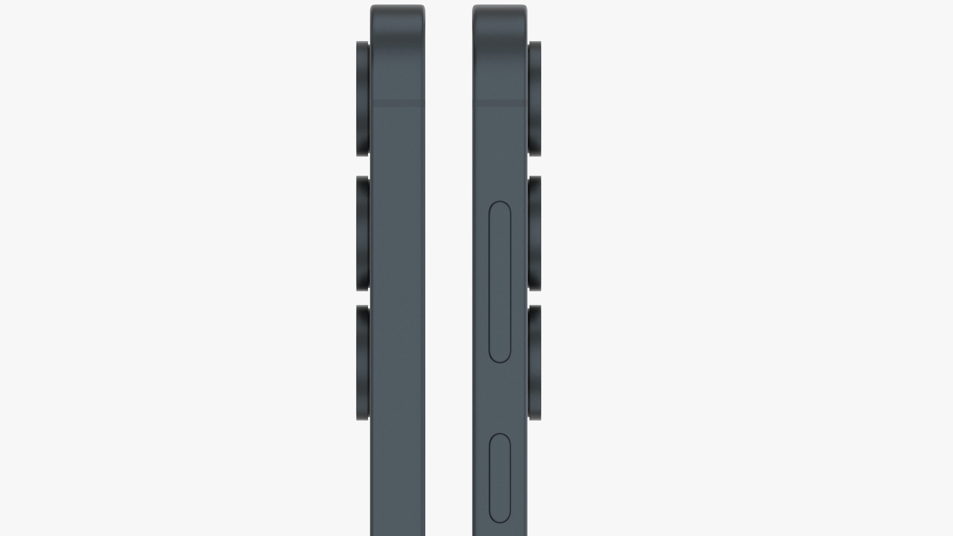 Galaxy S25 Plus Blueblack Low-poly 3D model_2