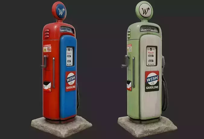 Vintage Gas Pump