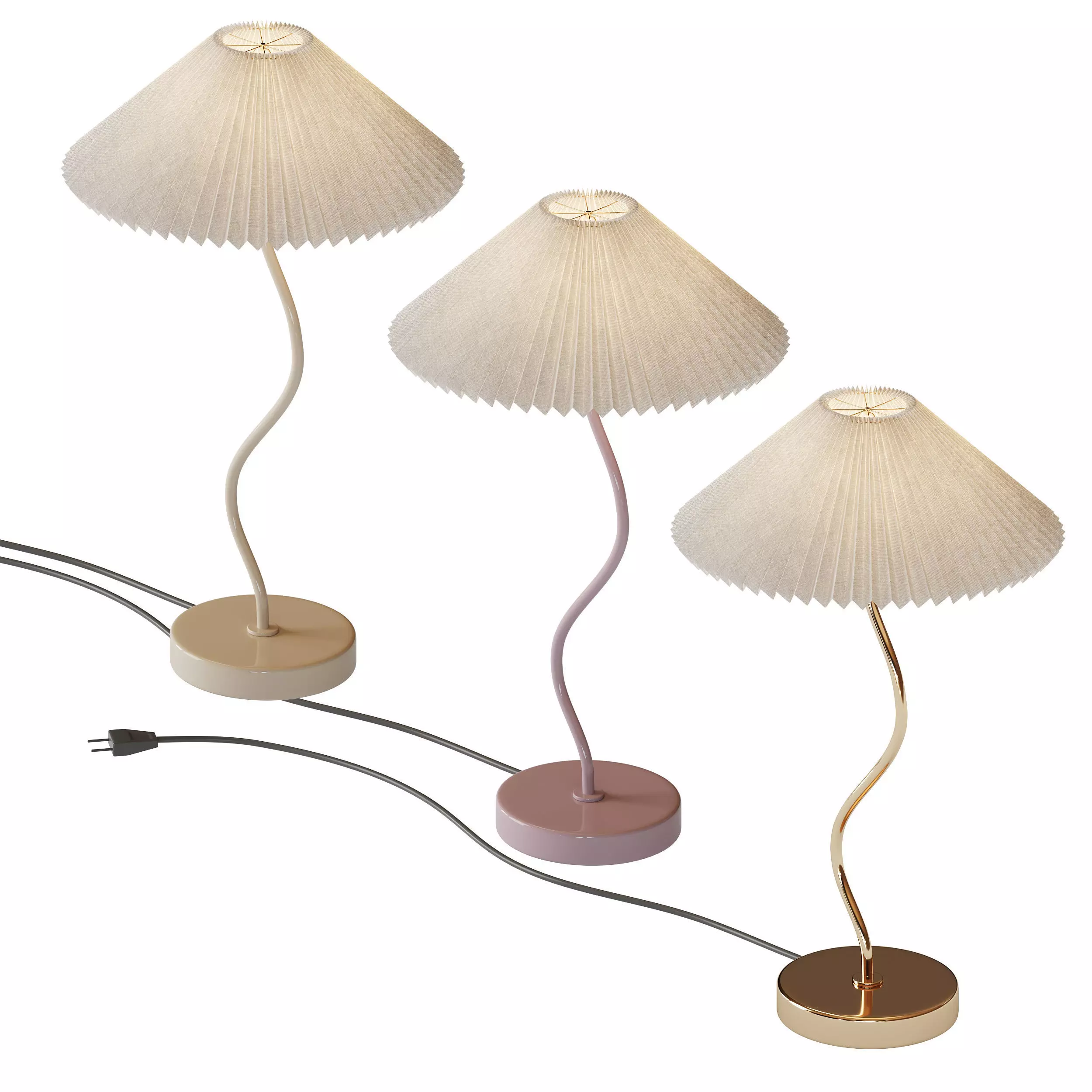 Tafellamp Ayla 3D model_0