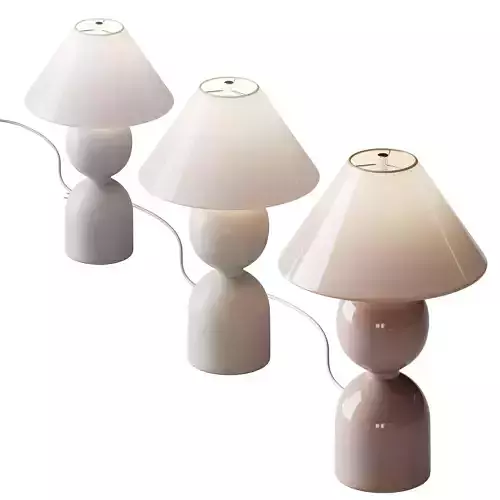 Tafellamp Danielle van glas