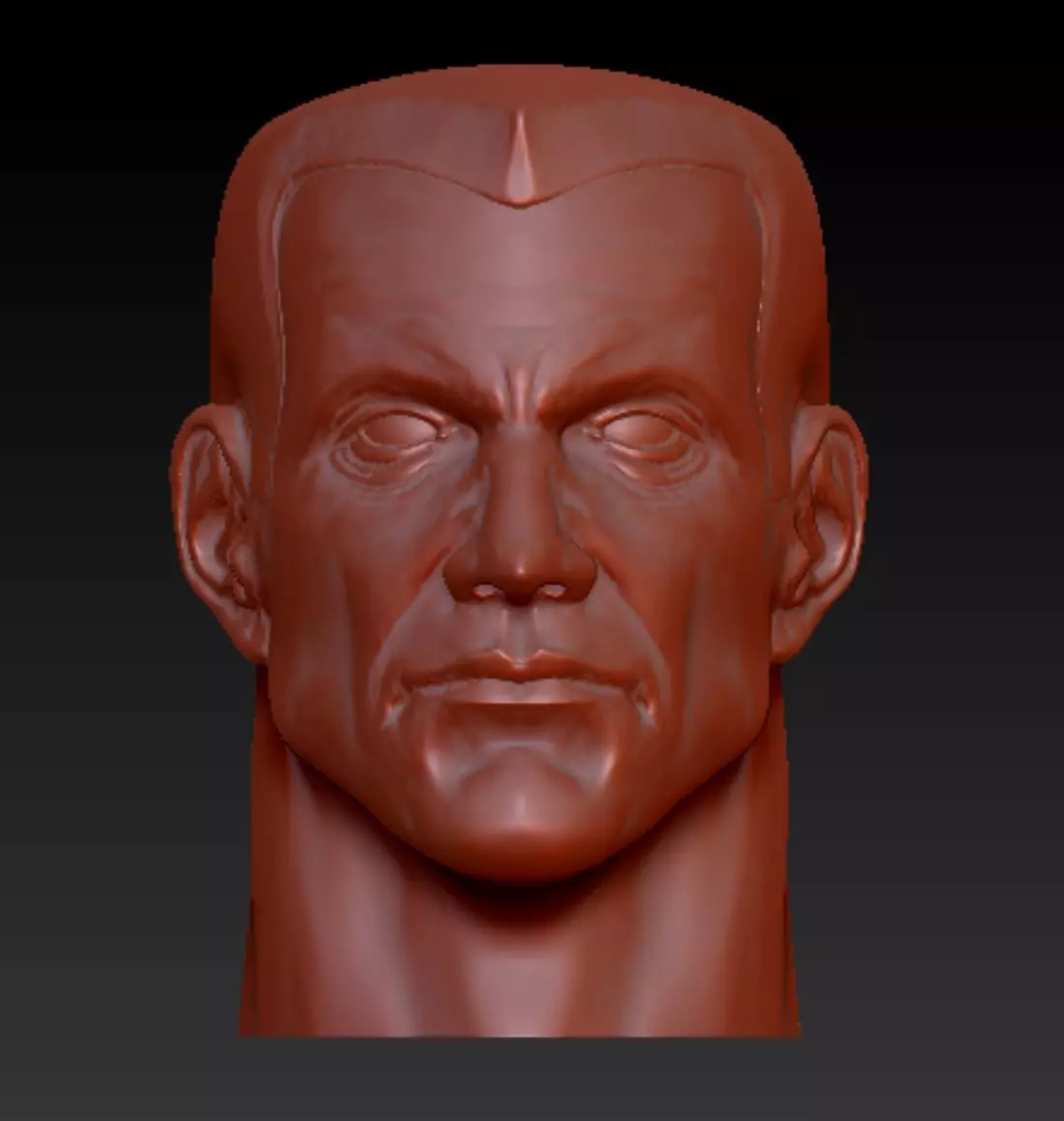 Colossus sculpt 3D print model