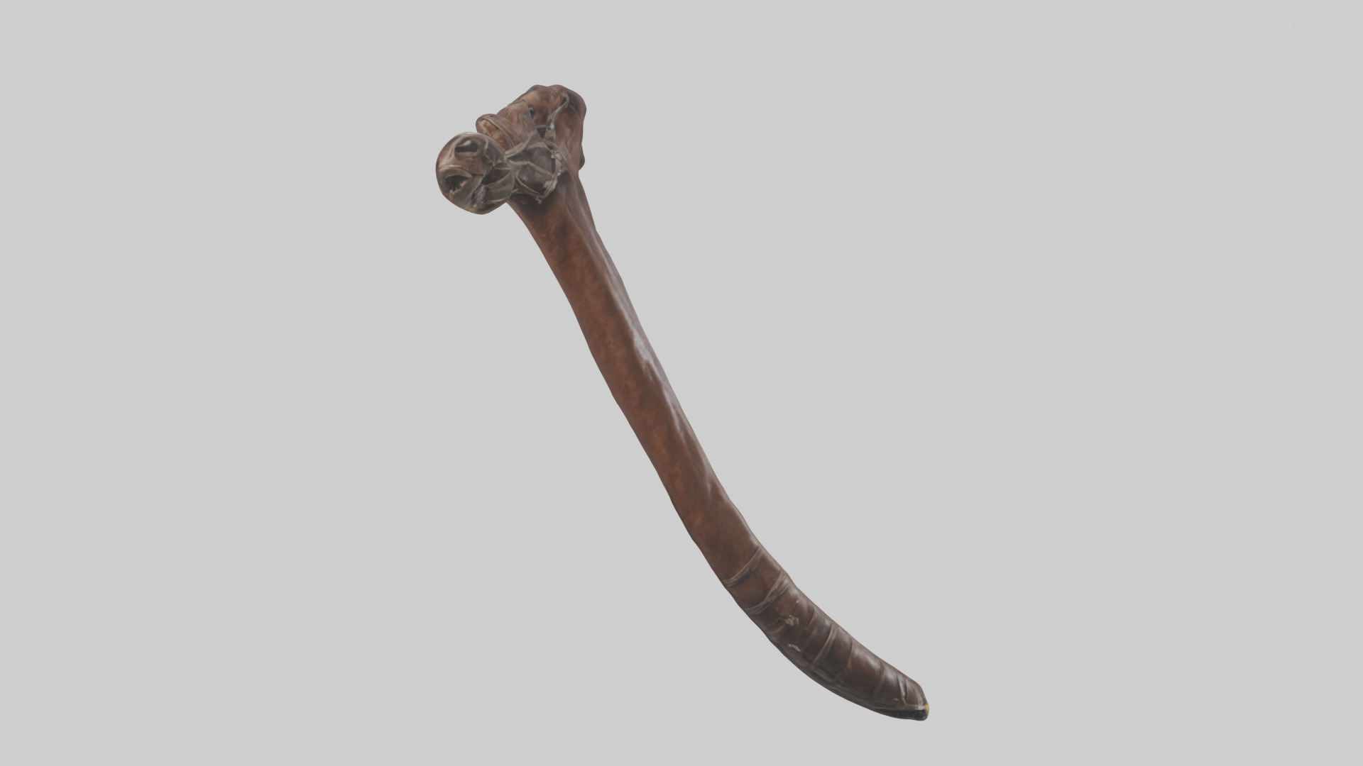 Horse Rib Low-poly 3D model_9