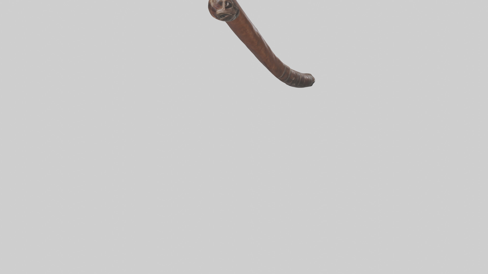 Horse Rib Low-poly 3D model_6