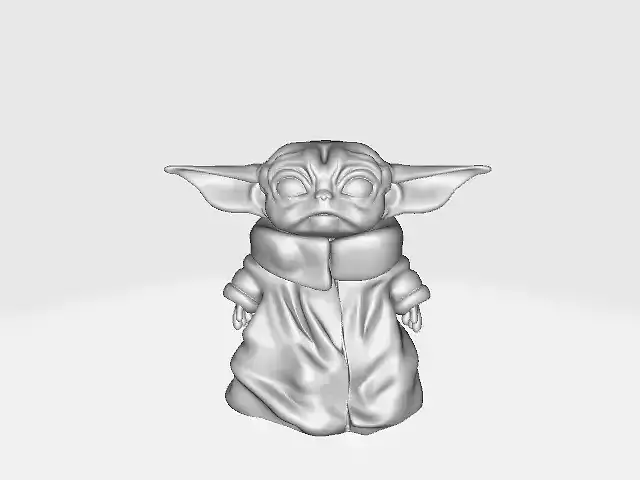 Grogu Baby Yoda 4 inch Mini figure from the Mandalorian