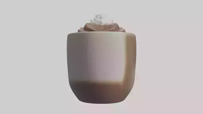 Hot Cocoa Mug model