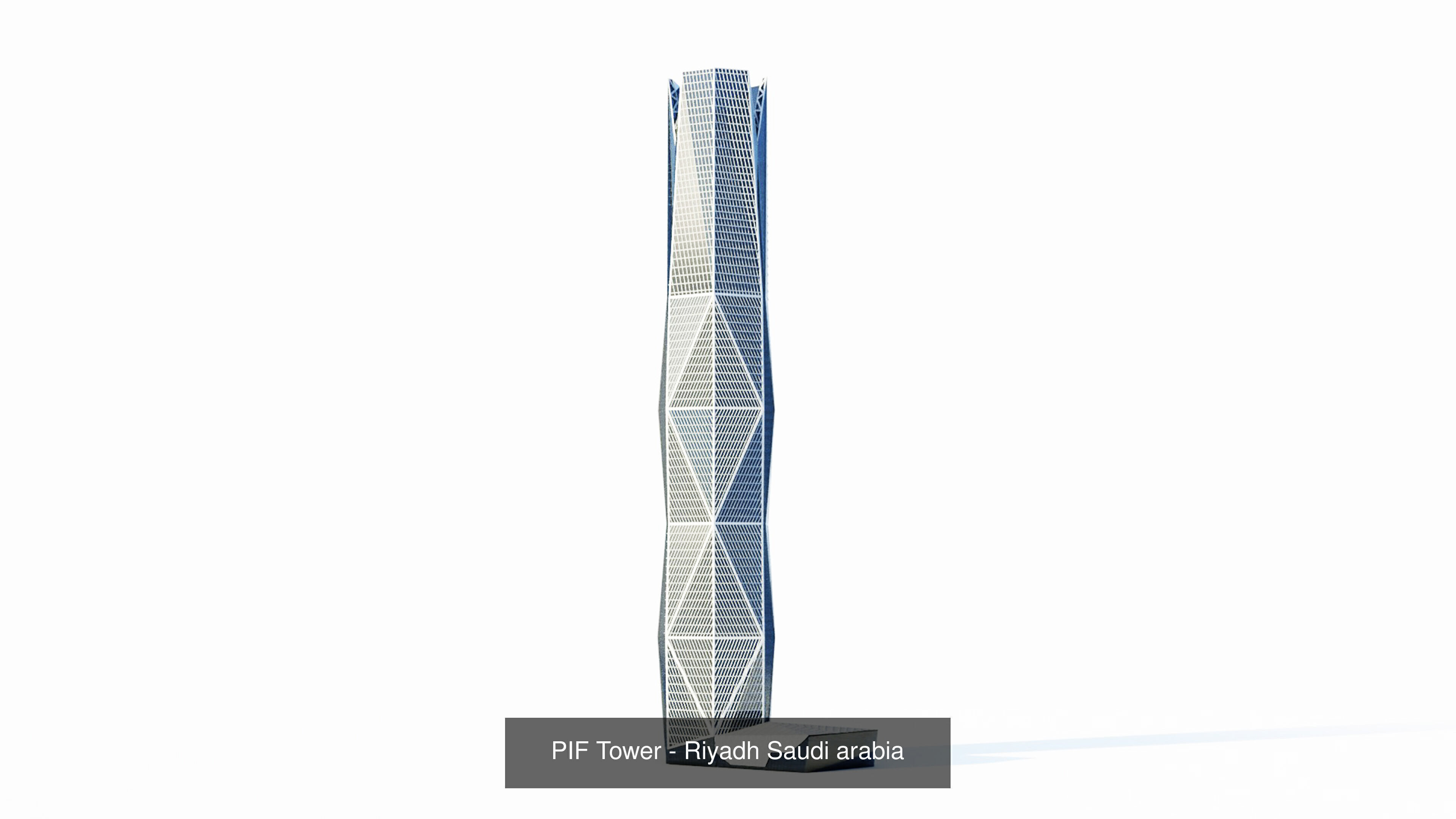 Saudi arabia tallest buildings 3D model_3