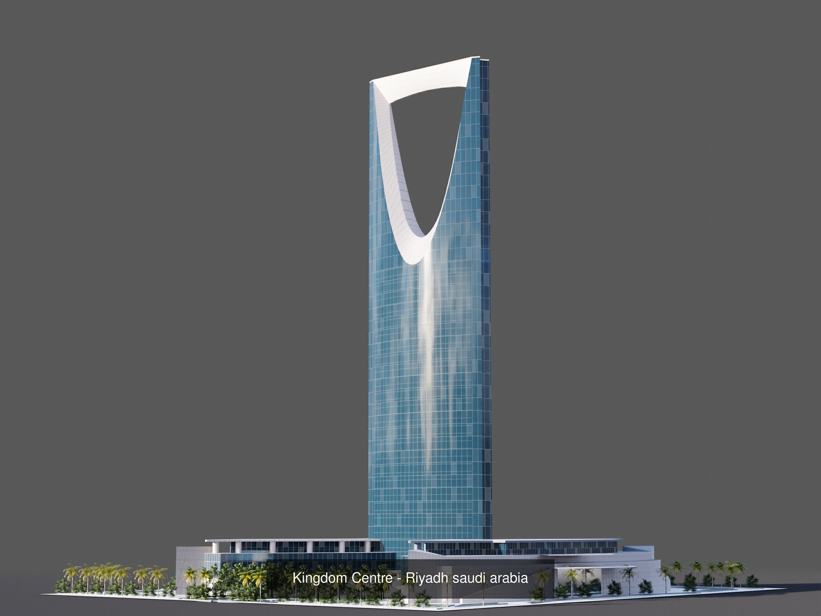 Saudi arabia tallest buildings 3D model_7