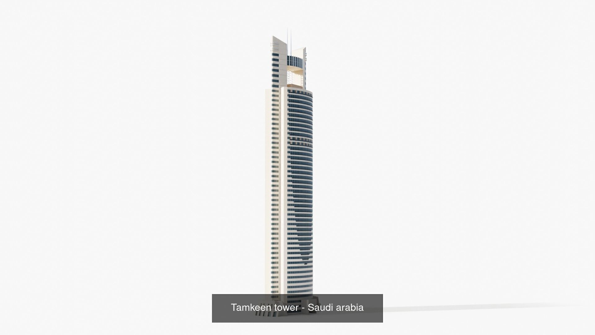 Saudi arabia tallest buildings 3D model_9