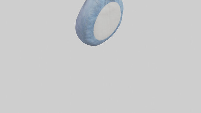 Hot Water Bottle model Low-poly 3D model 7