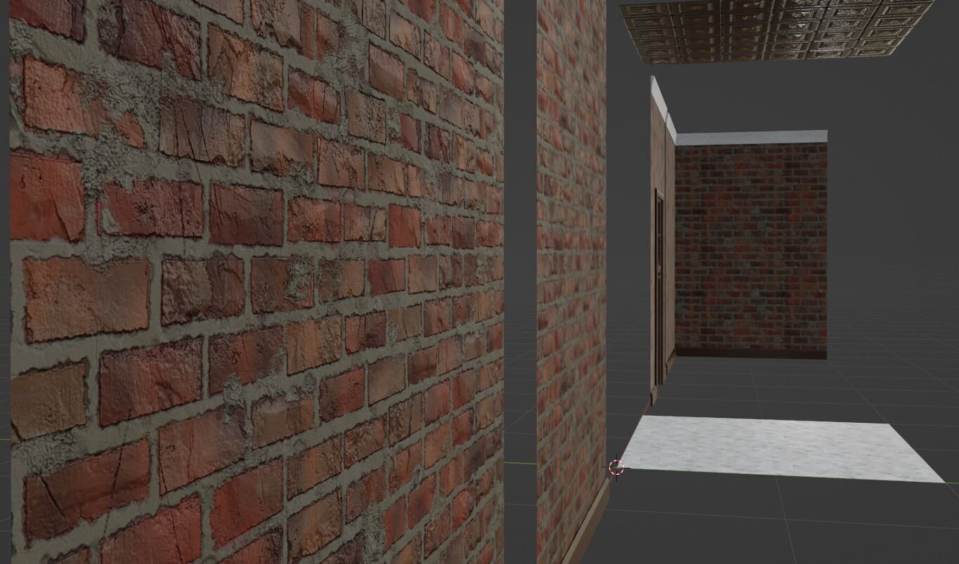 PBR Modular Walls Pack Low-poly 3D model Low-poly 3D model_9