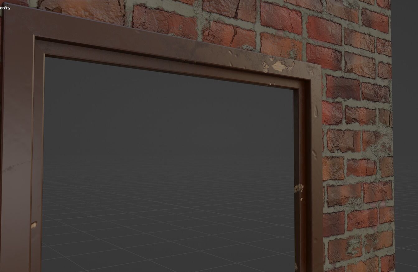 PBR Modular Walls Pack Low-poly 3D model Low-poly 3D model_10