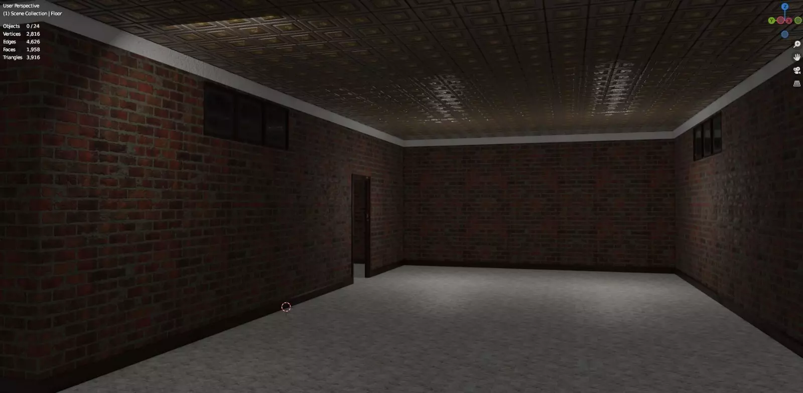 PBR Modular Walls Pack Low-poly 3D model Low-poly 3D model_0