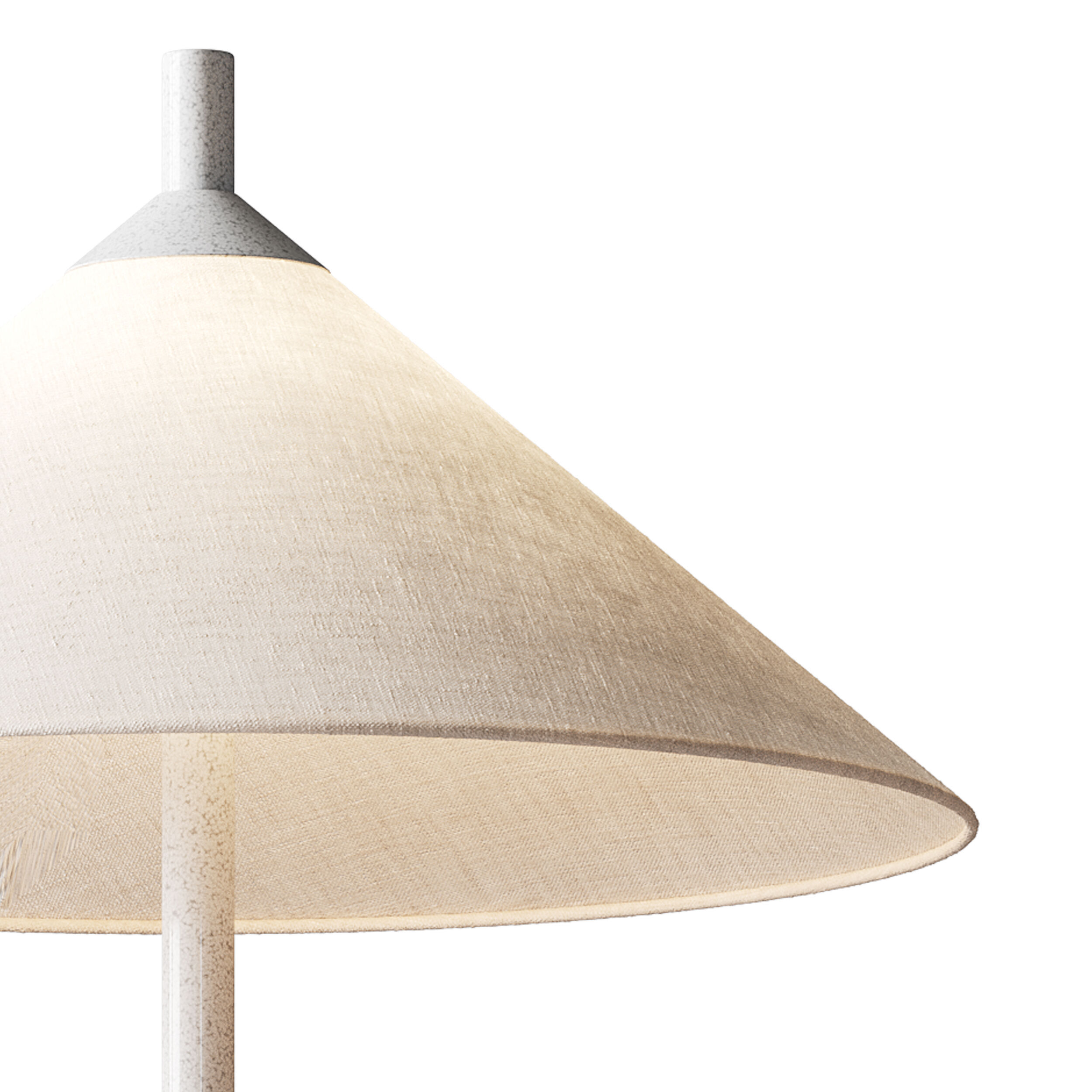 Tafellamp Vica met marmeren voet 3D model_11