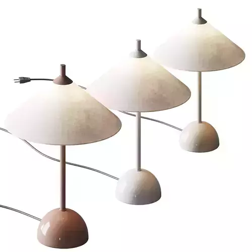 Tafellamp Vica met marmeren voet