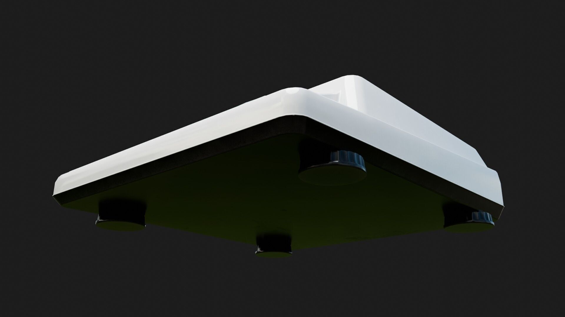 Laboratory Measurement Scale Low-poly 3D model_8