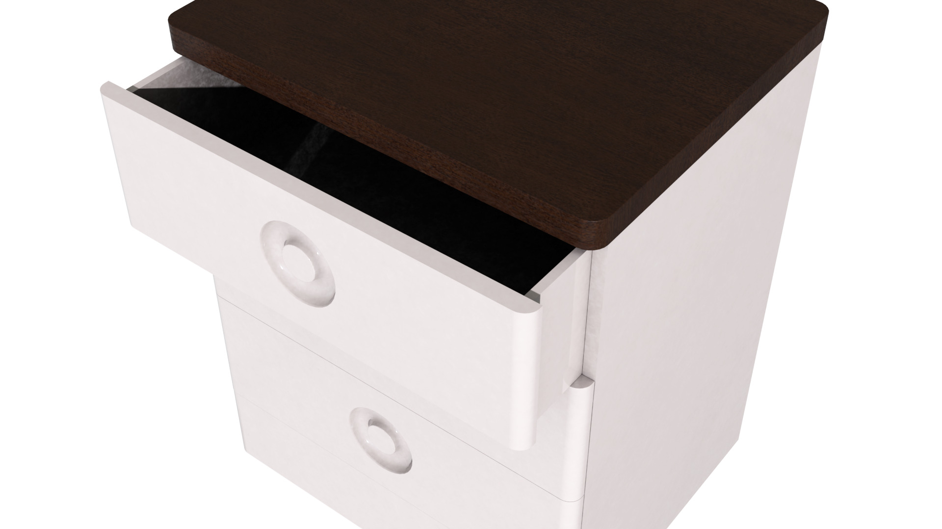 Chest Of Drawers 3D Model Low-poly 3D model_3