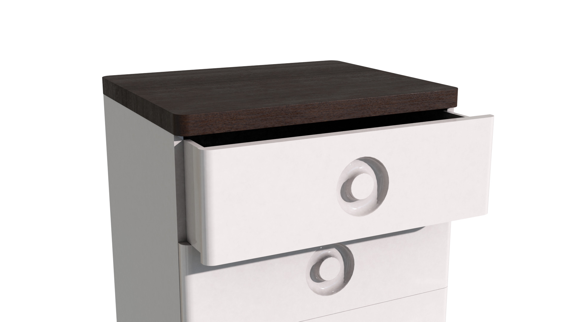 Chest Of Drawers 3D Model Low-poly 3D model_12