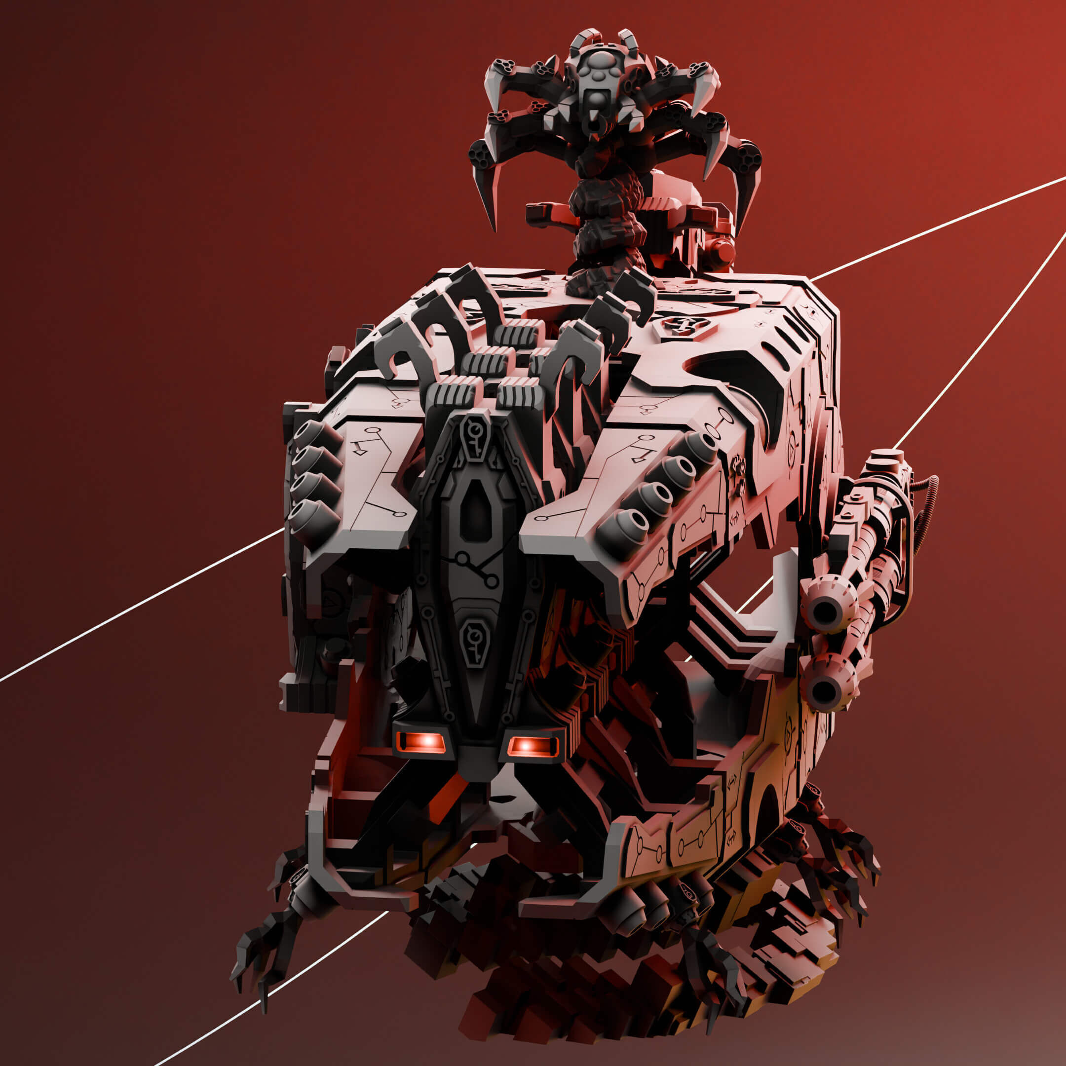 Eternal Dynasty Statis Troop Transport 3D print model_28