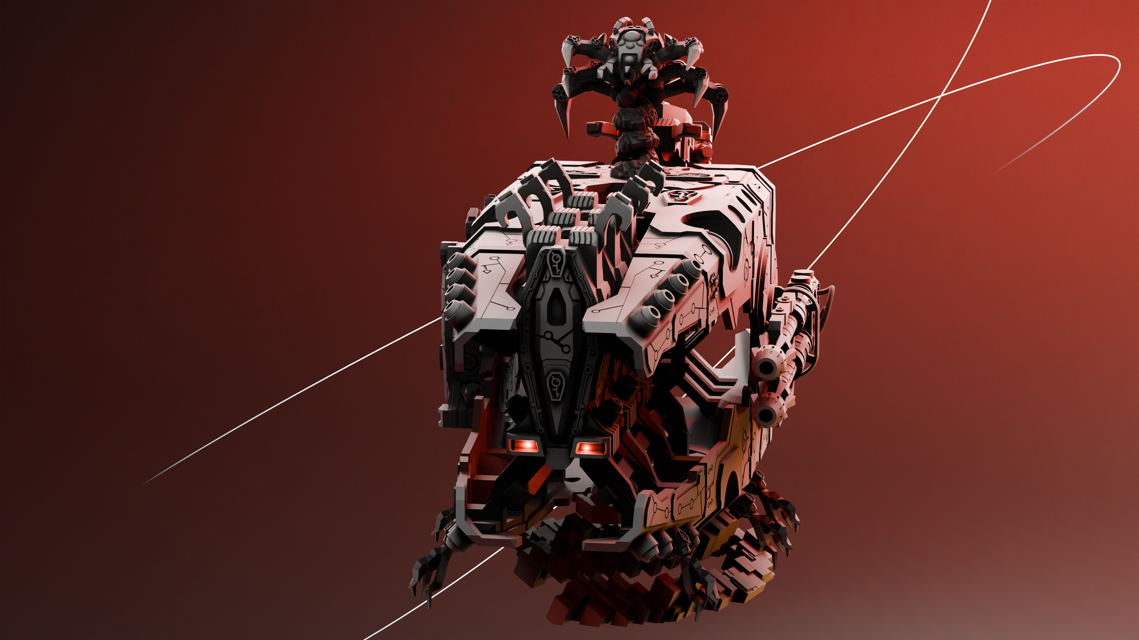 Eternal Dynasty Statis Troop Transport 3D print model_34