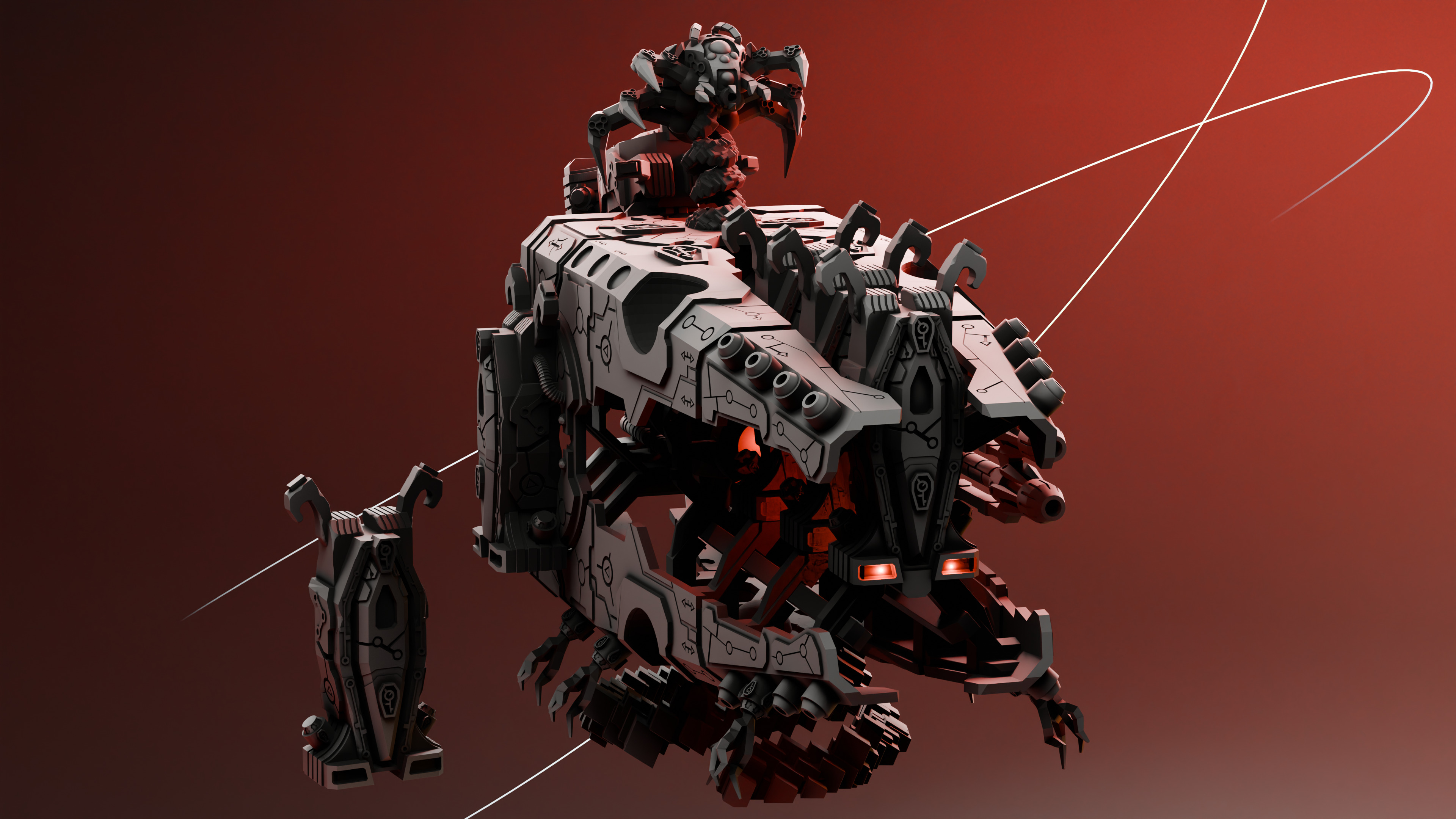 Eternal Dynasty Statis Troop Transport 3D print model_30