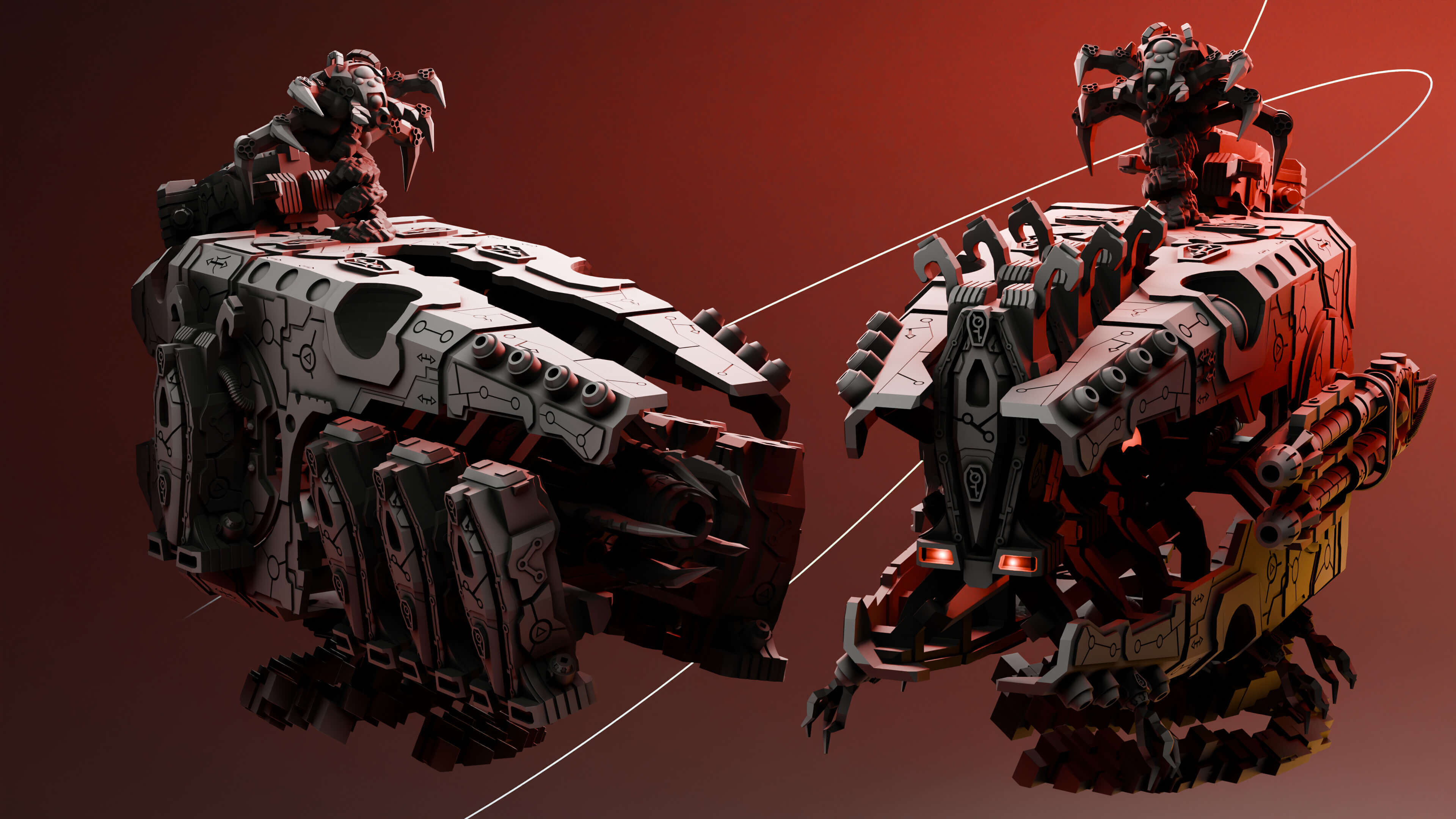 Eternal Dynasty Statis Troop Transport 3D print model_16