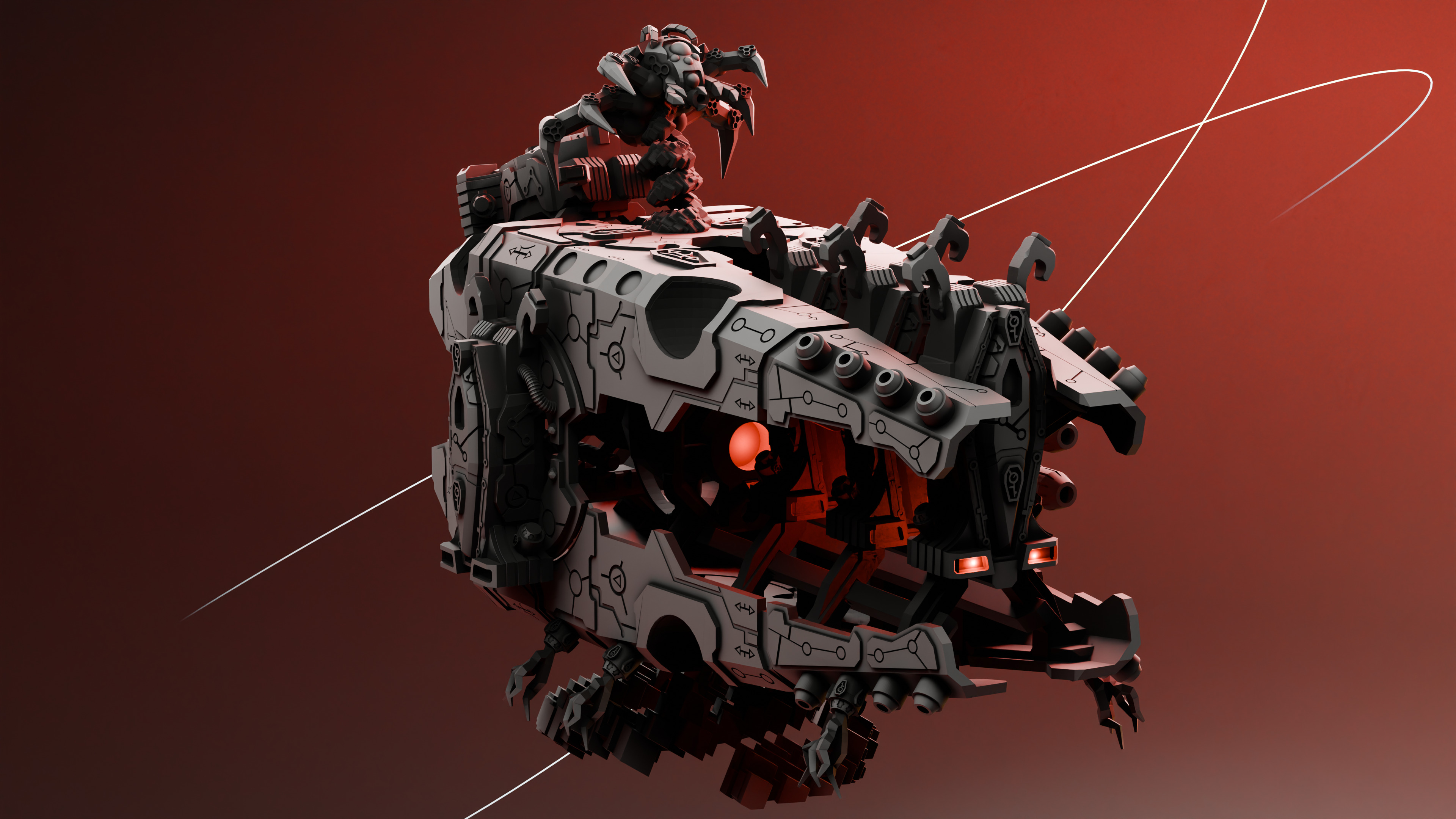 Eternal Dynasty Statis Troop Transport 3D print model_31