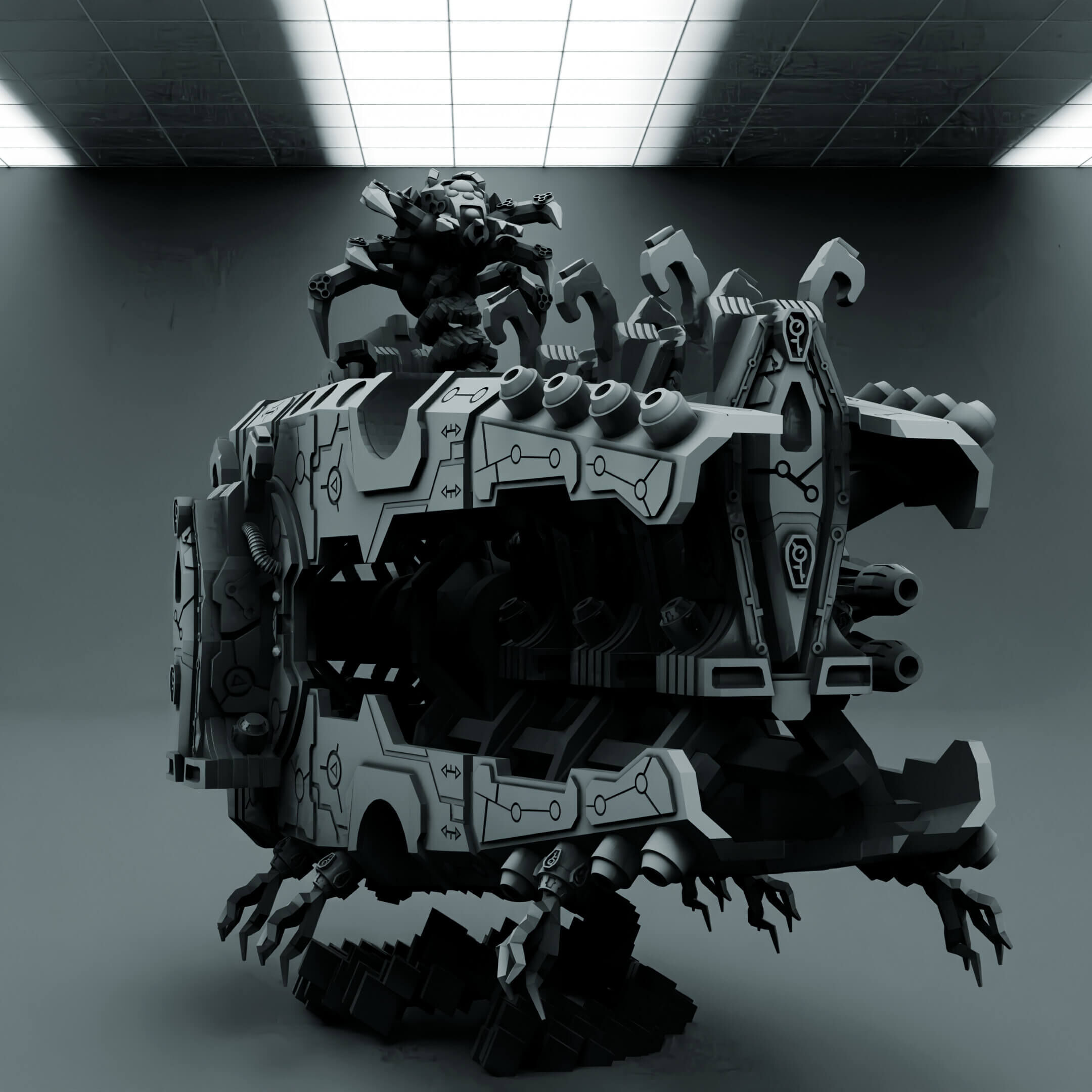 Eternal Dynasty Statis Troop Transport 3D print model_18