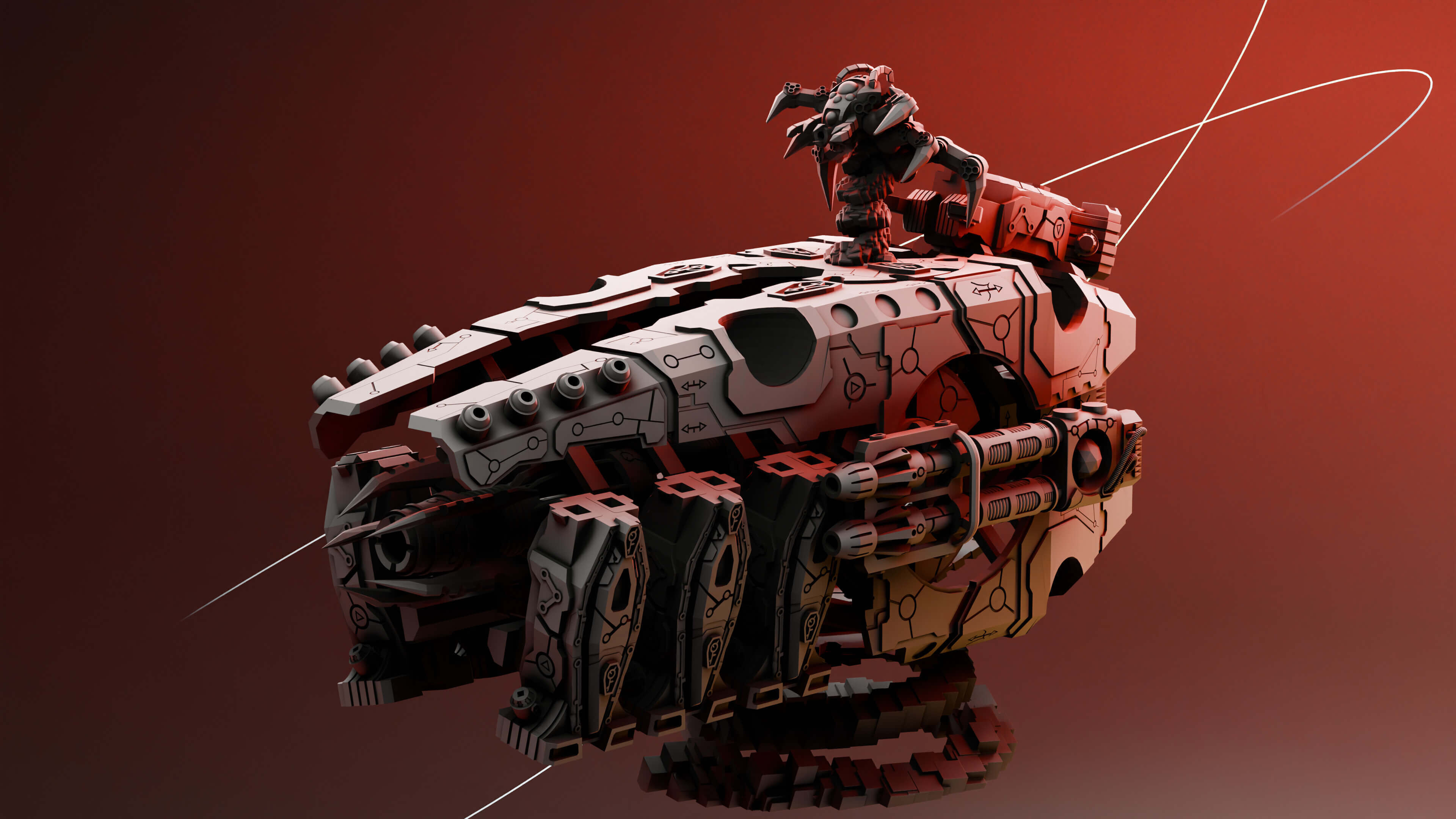 Eternal Dynasty Statis Troop Transport 3D print model_29