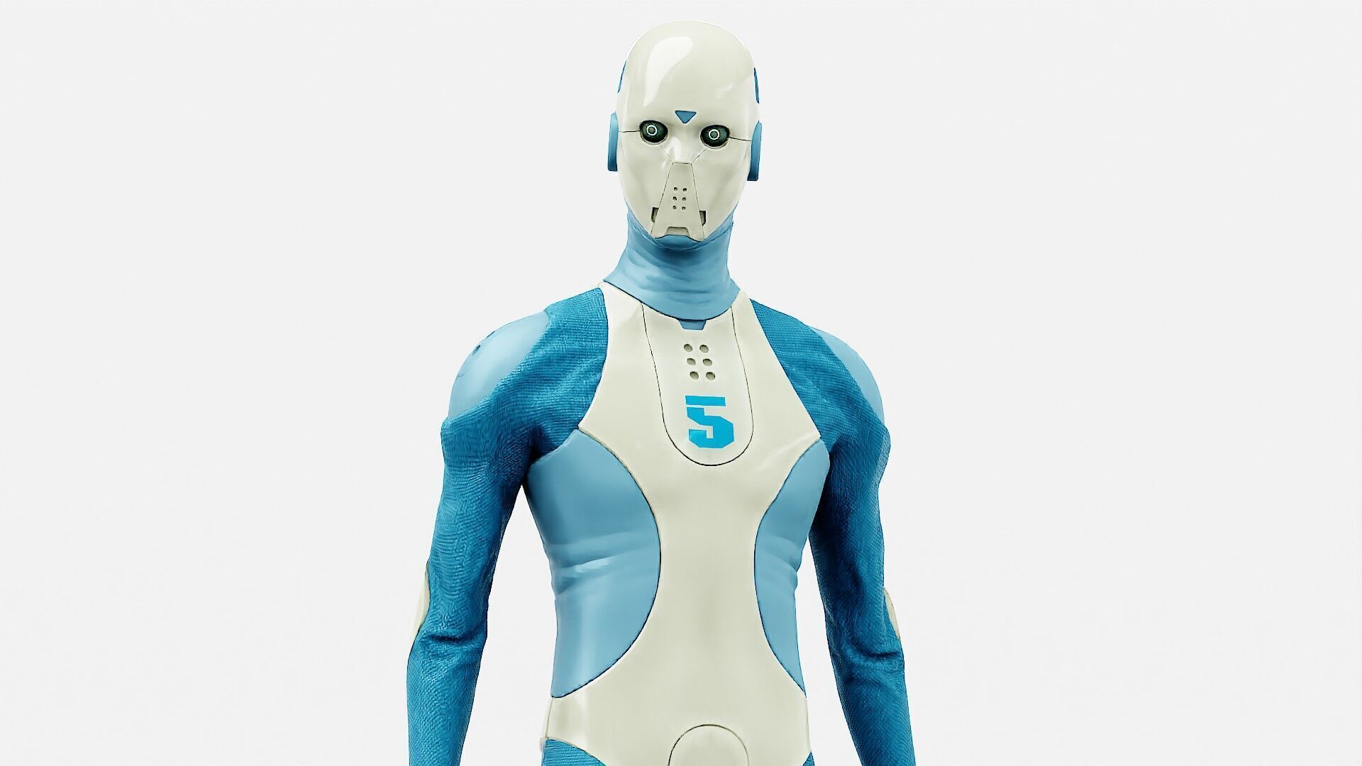 ROB-MECHA  E Rigged for Unreal Engine - Unity - MIXAMO 3D model_2