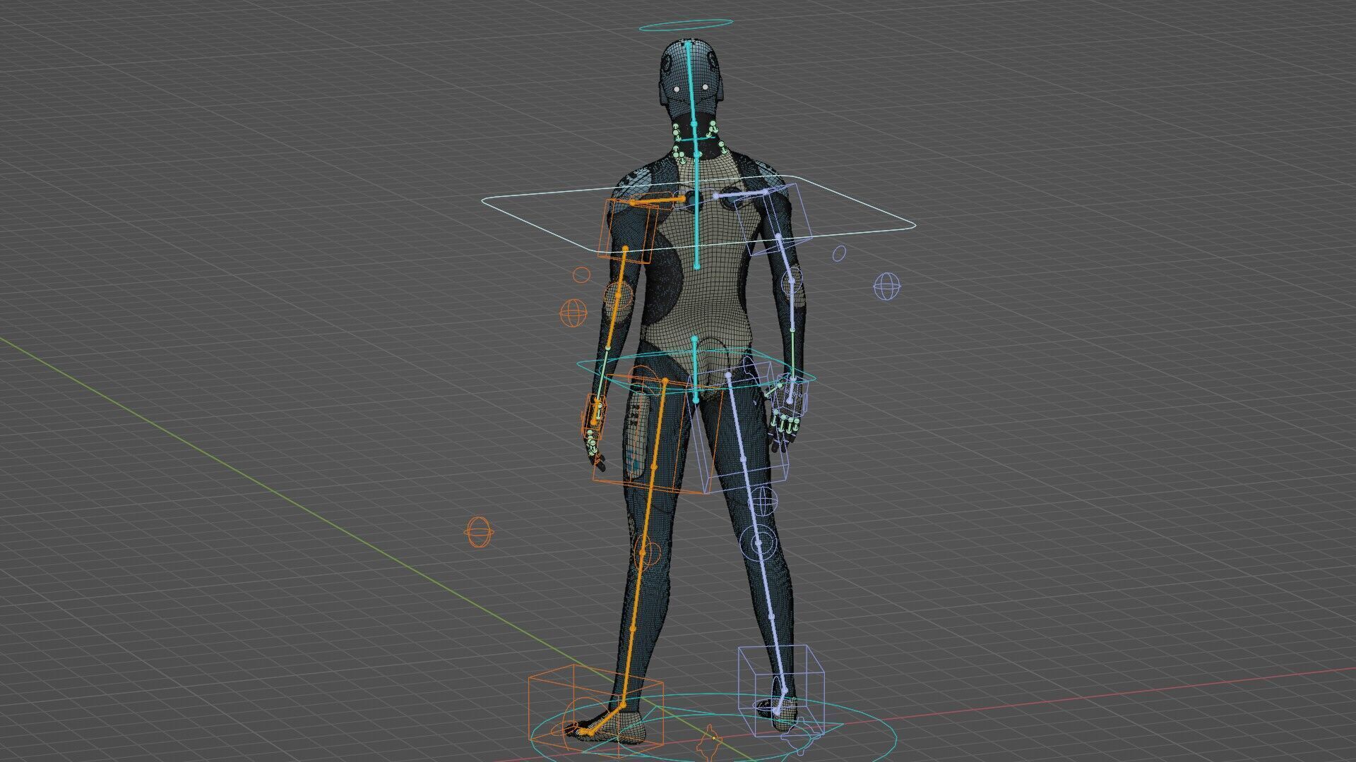 ROB-MECHA  E Rigged for Unreal Engine - Unity - MIXAMO 3D model_38