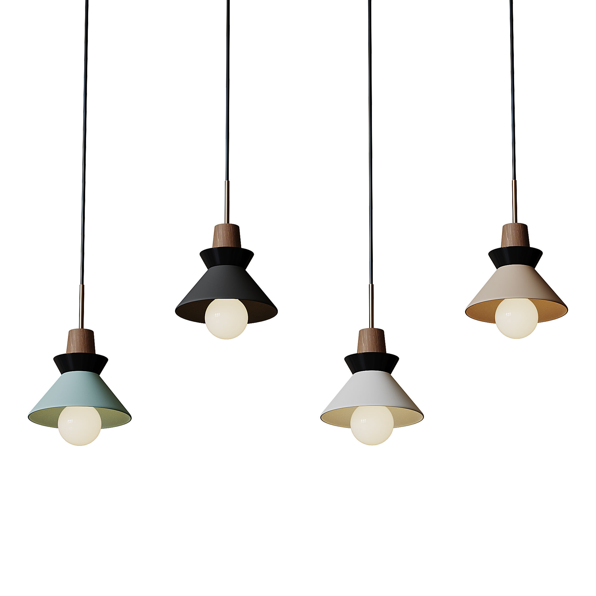 Taga light 3D model_2