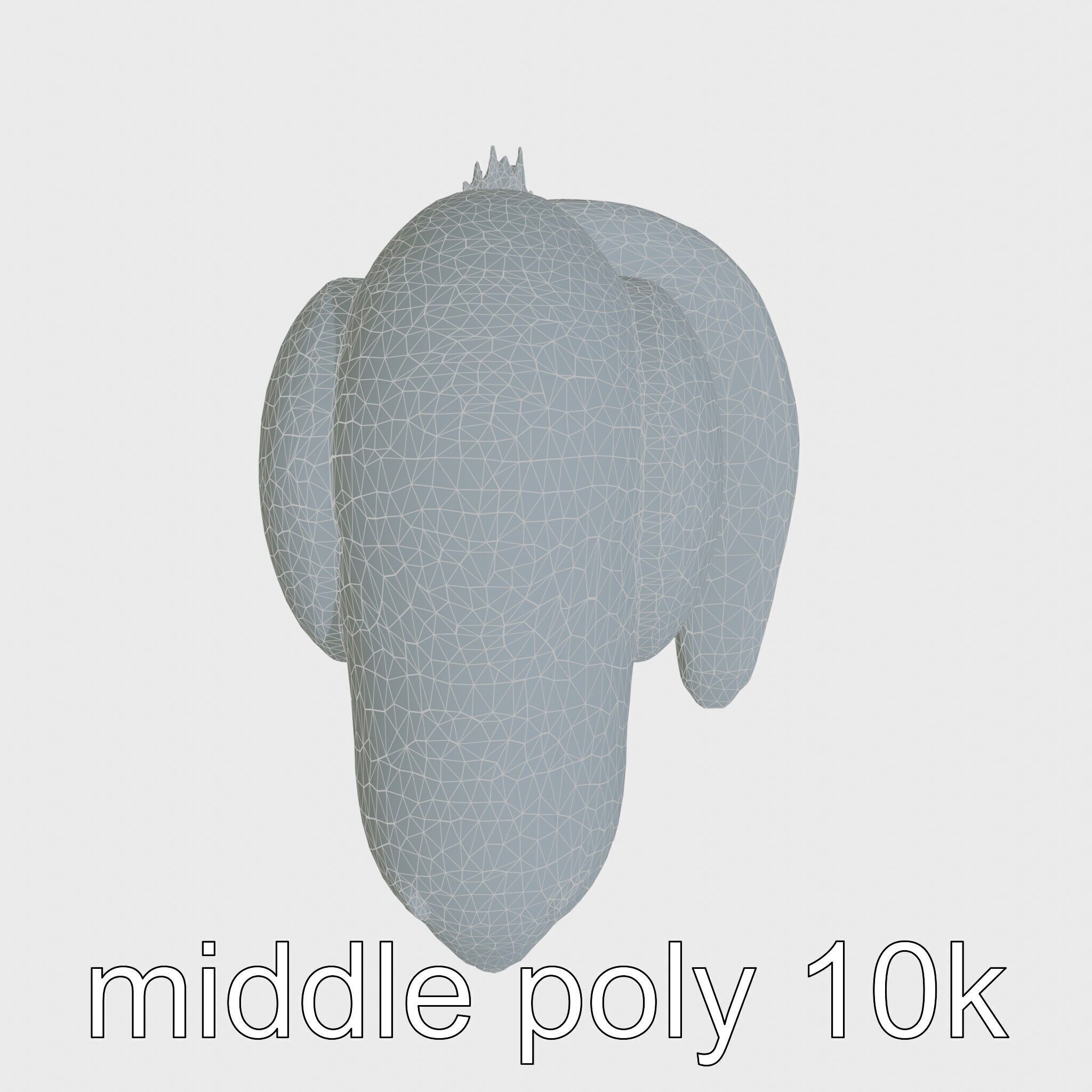 Peaceful Nutria Riverside Nap 3D Model Low-poly 3D model_32