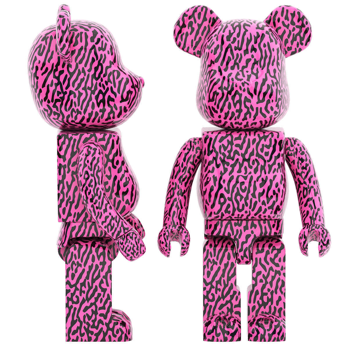 basquiat bearbrick collection 04 3D model_5