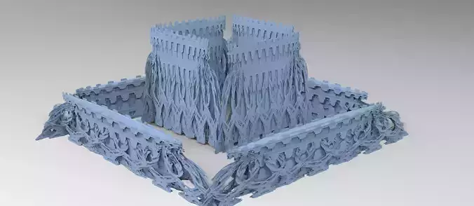 Forest Sci fi fi temple 2 