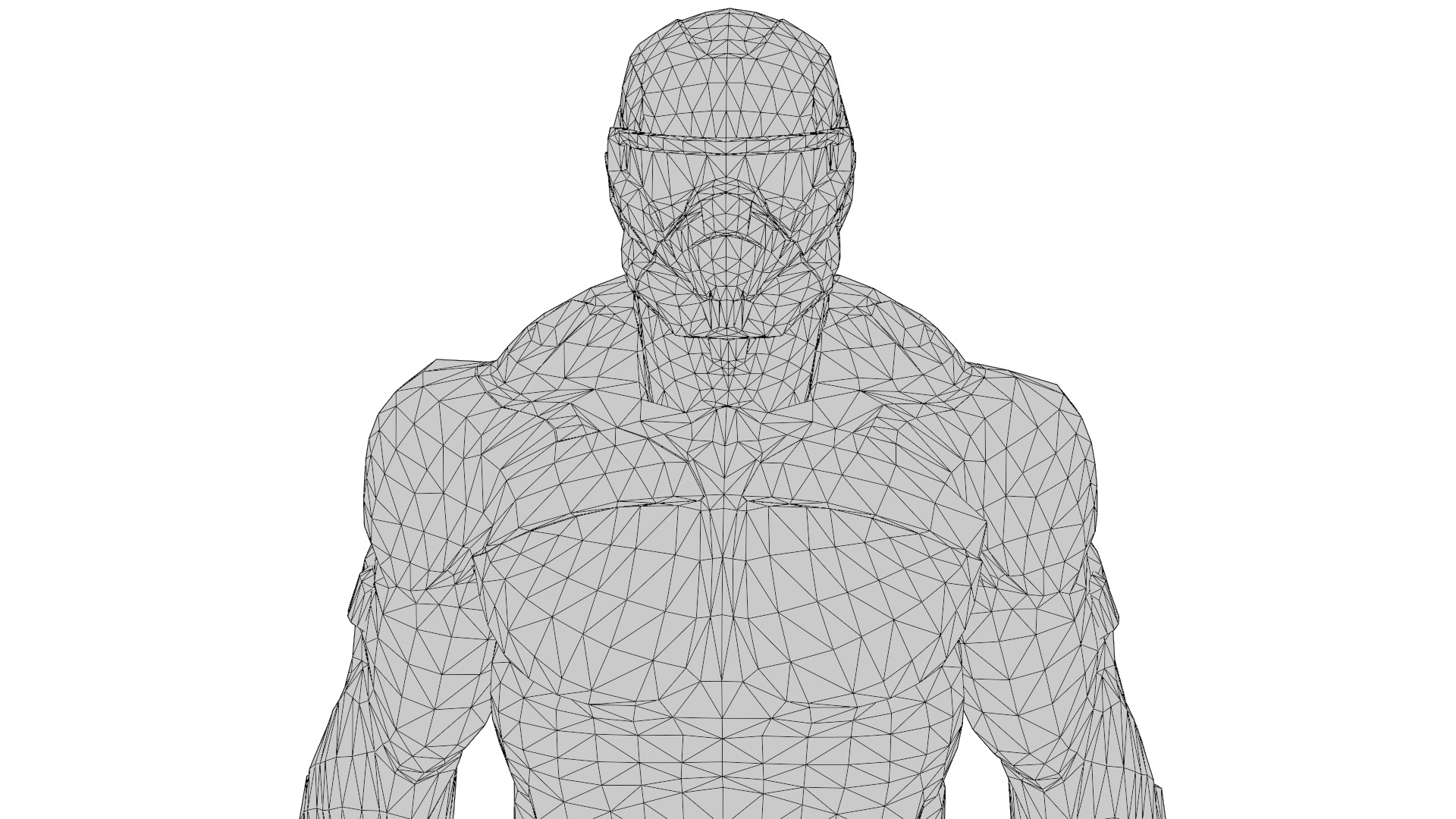 Crysis Nanosuit 3D Model High-Quality Rigged  Low-poly 3D model_12