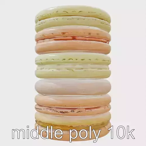 Macaron Tower Pastel Colors Stack