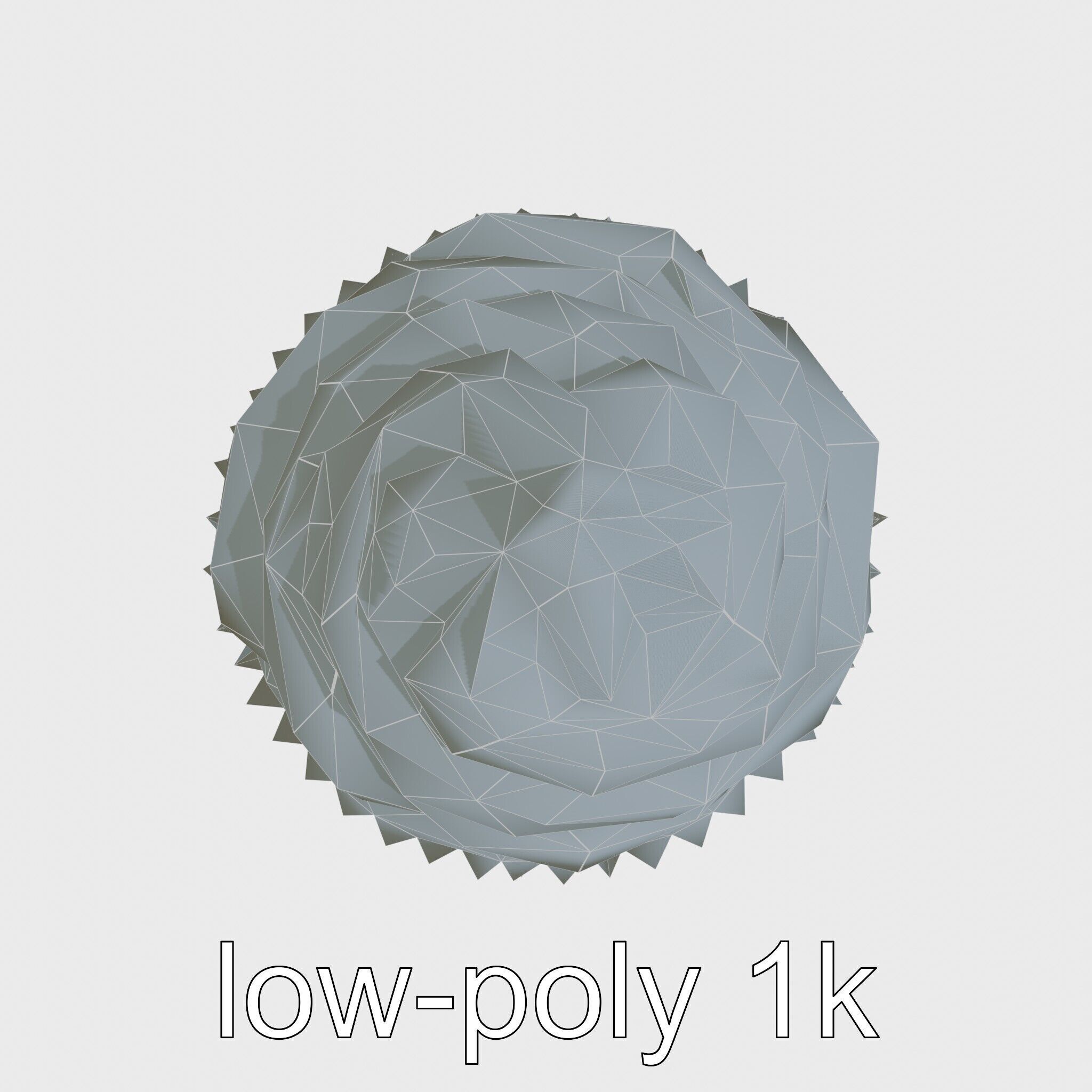 Realistic Vanilla Cupcake with Cream Swirls and Sprinkles Low-poly 3D model_21