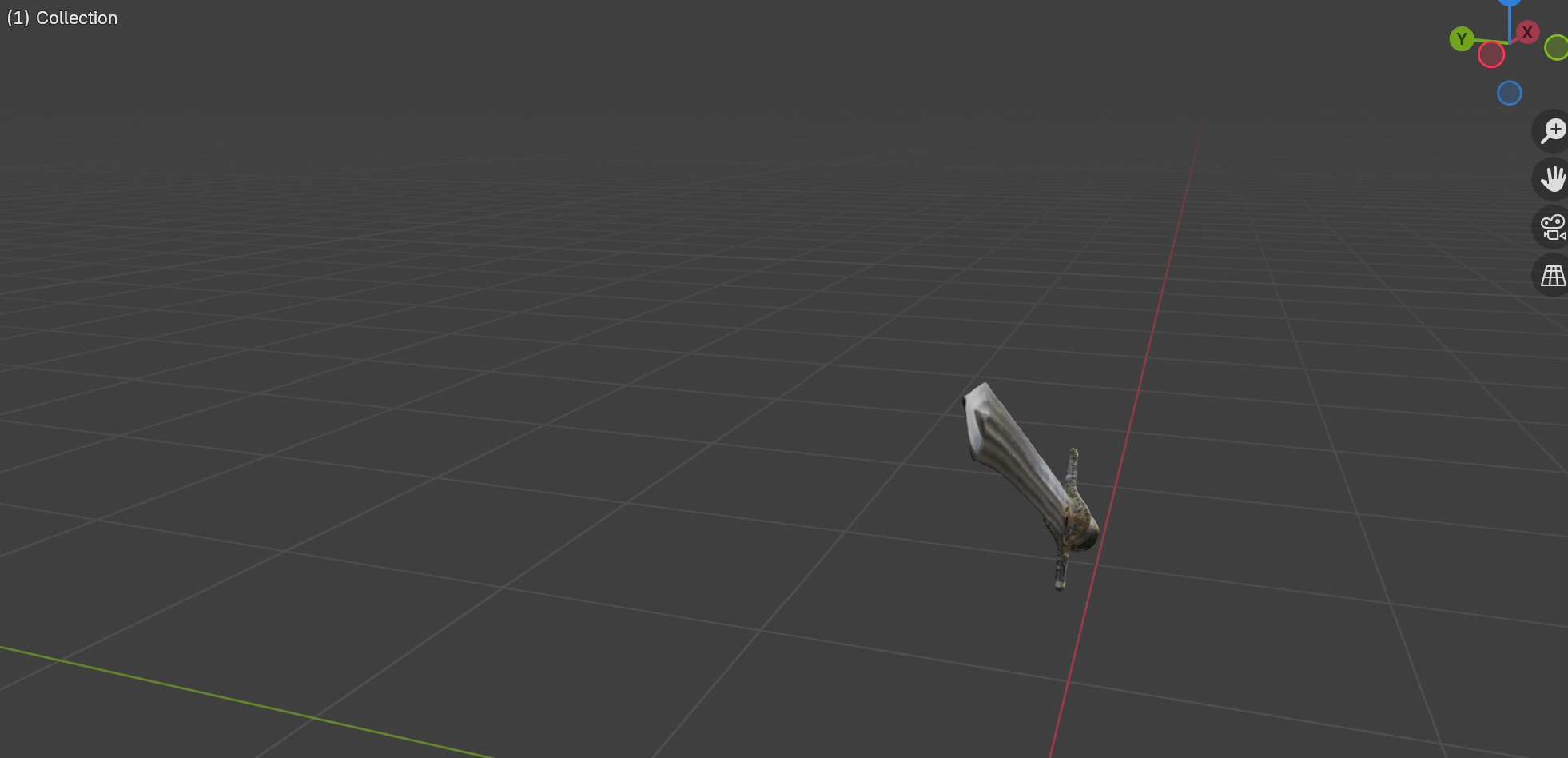 KnightsGreatSword 3D model_6