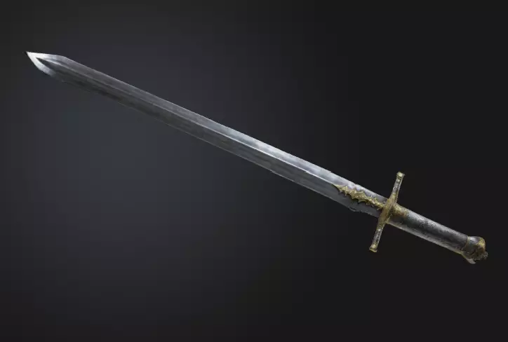 KnightsGreatSword 3D model_0