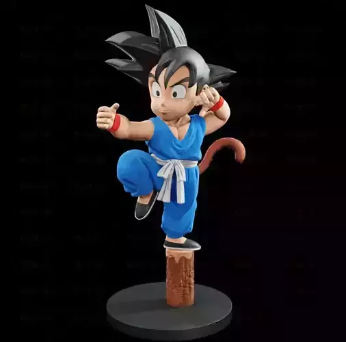 Goku statue