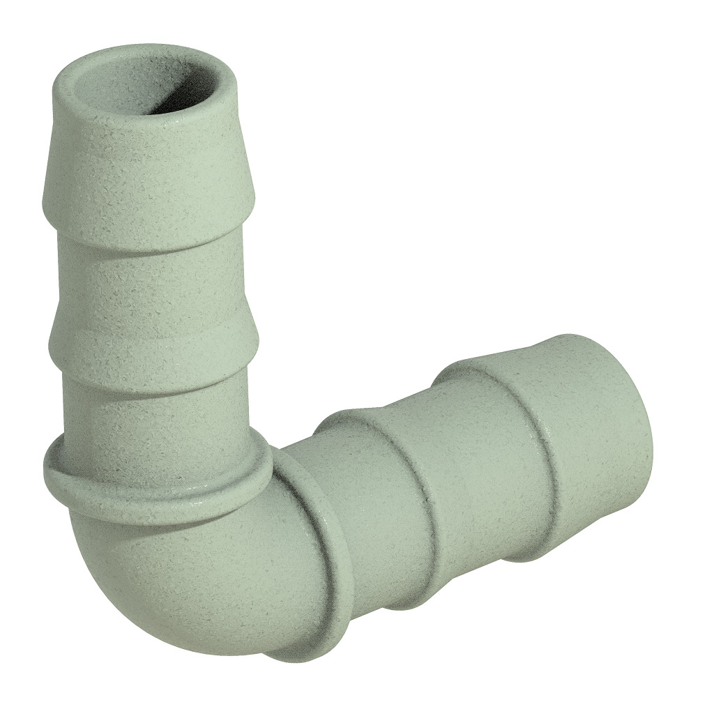 Irrigation Pipe L Joint 3D print model_3