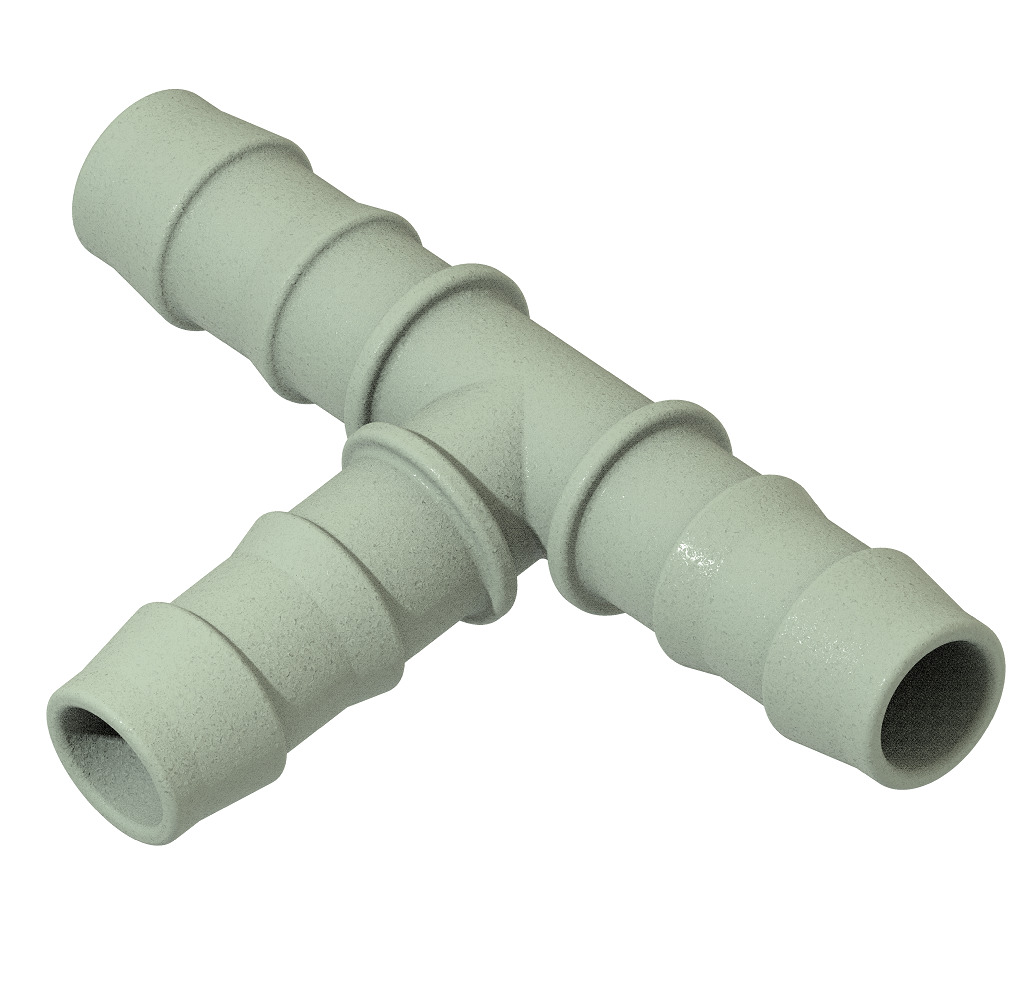 Irrigation Pipe Tee Joint 3D print model_3