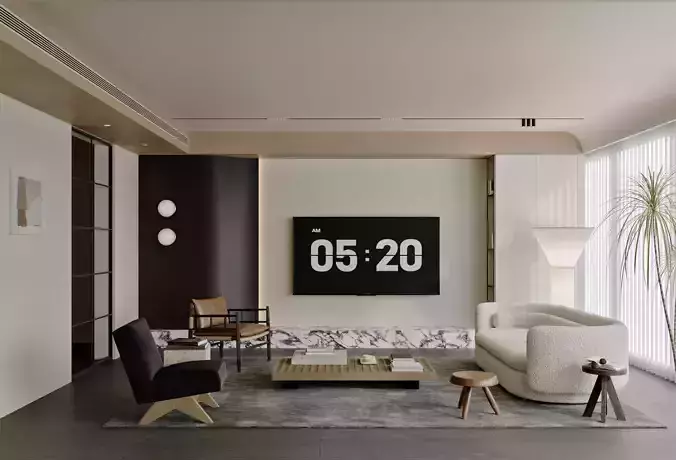 Apartment interior scenes    