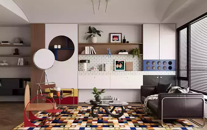 Apartment interior scenes   