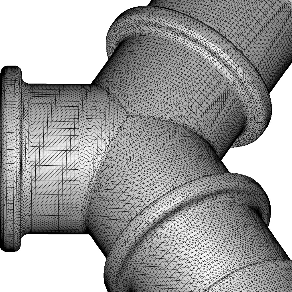 Irrigation Pipe Y Joint 3D print model_5