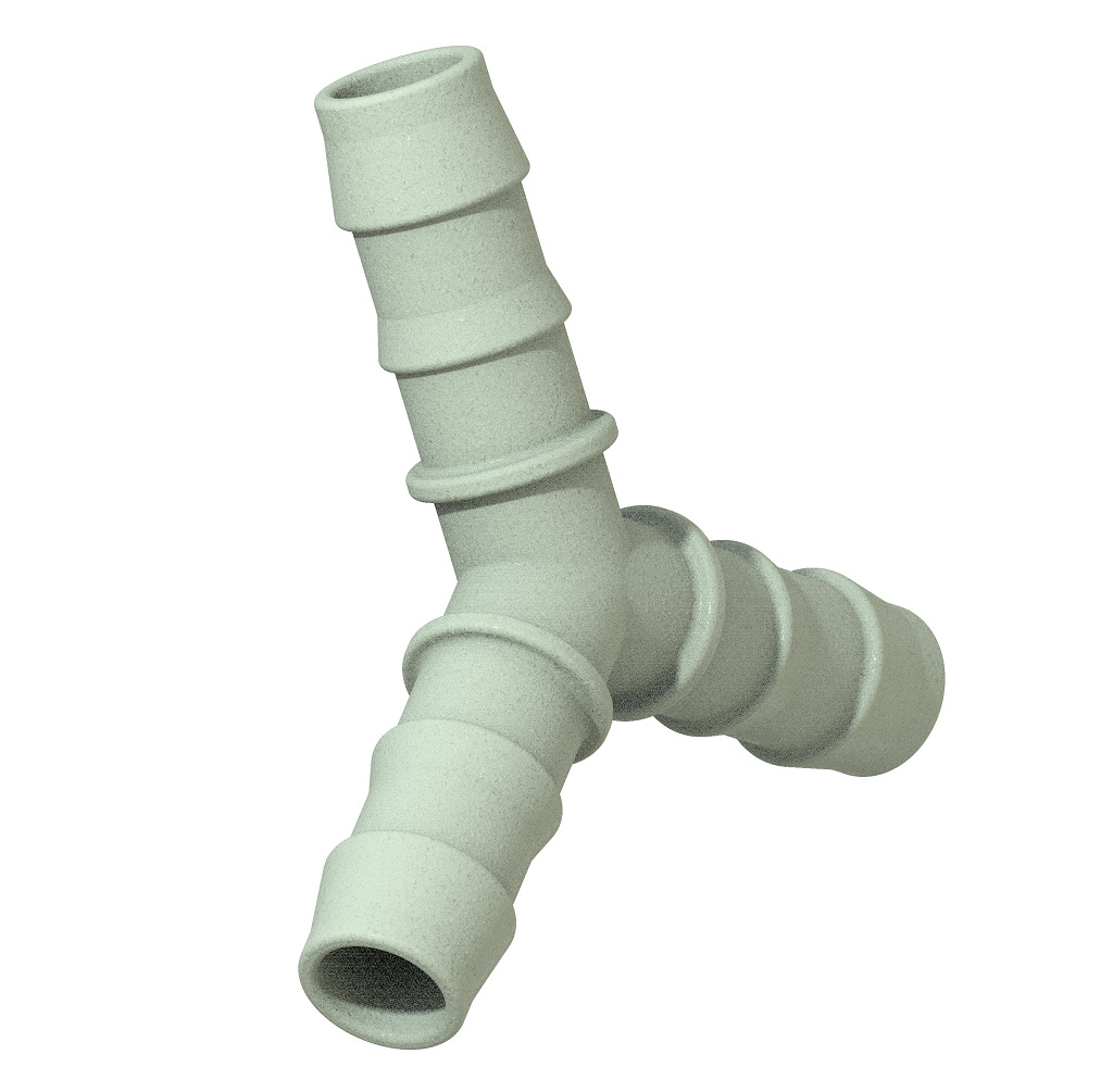 Irrigation Pipe Y Joint 3D print model_3
